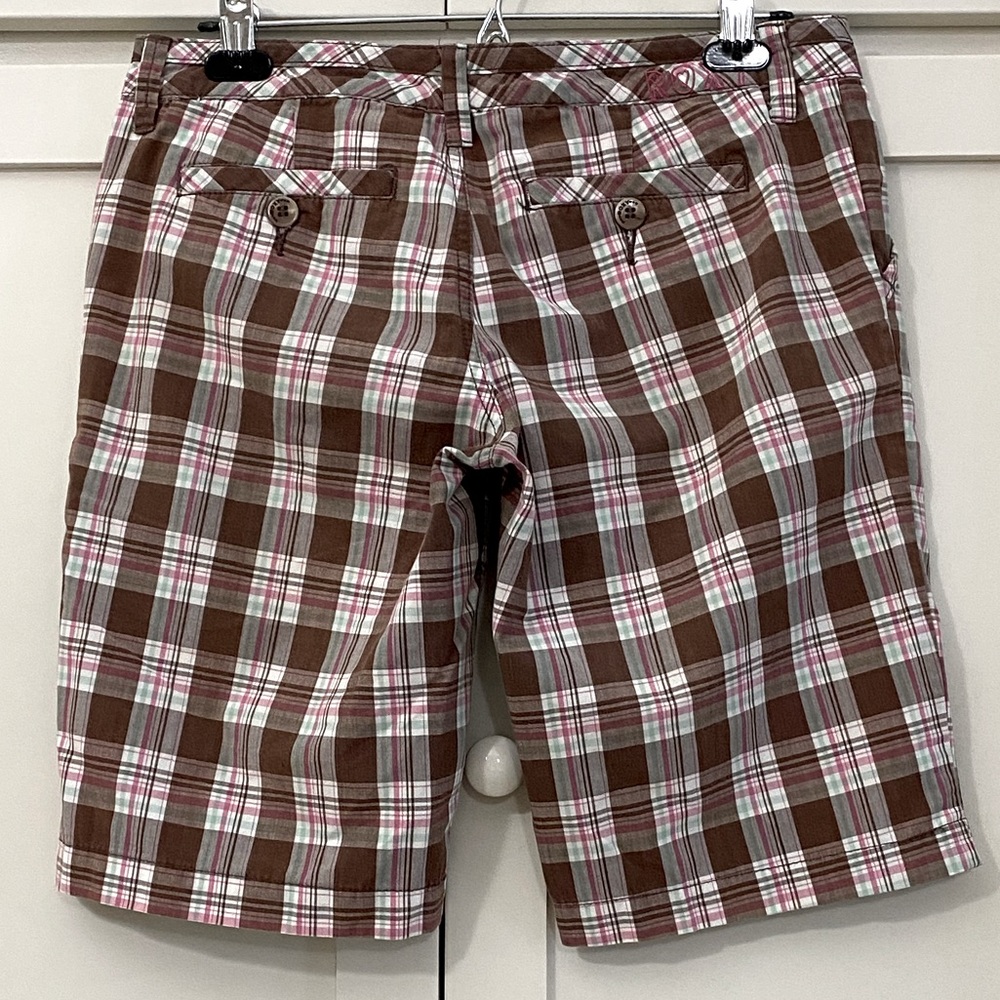 3/$20 Roxy plaid shorts - Picture 2 of 9